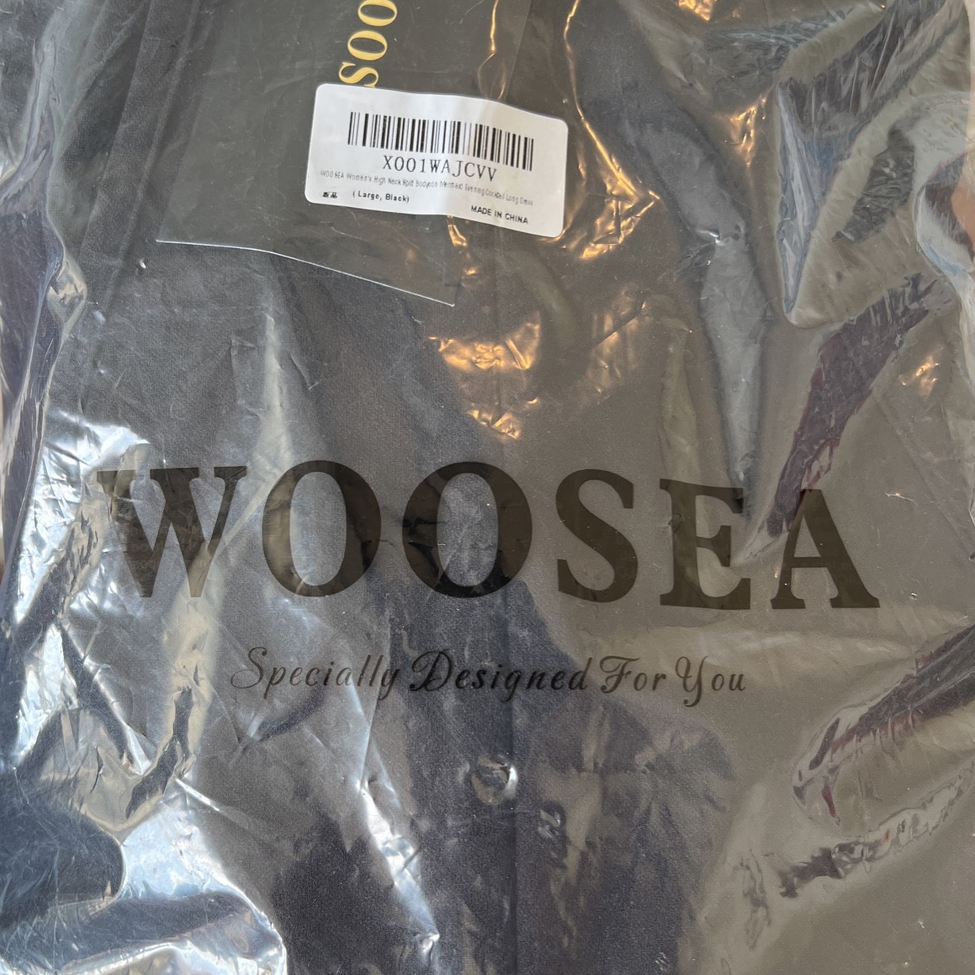 WOOSEA Women's High Neck Split Bodycon Mermaid Evening Cocktail Long Dress  for Sale in Chandler, AZ - OfferUp