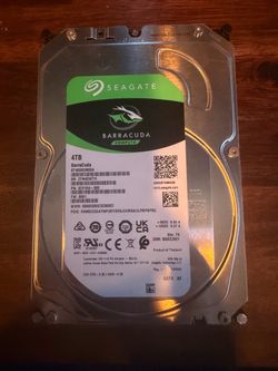 4TB Seagate Barracuda