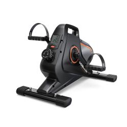 YOSUDA Under Desk Bike Pedal Exerciser - Magnetic Mini Exercise Bike for Arm/Leg Exercise, Desk Pedal Bike for Home/Office Workout