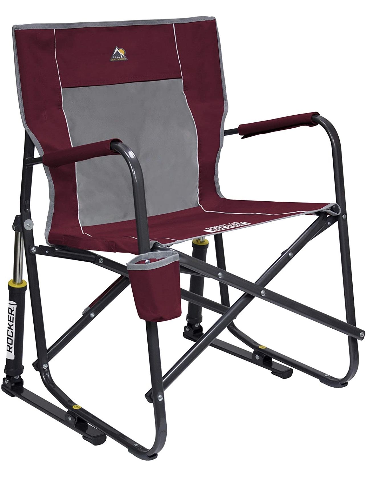 Outdoor Freestyle Rocker Portable Folding Rocking Chair