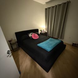 CASPER SNOW queen Mattress And Soft Frame Bed Frame 