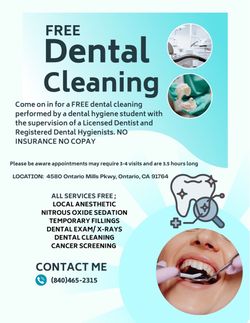 FREE DENTAL CLEANING