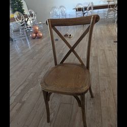 Chair Wooden Crossback