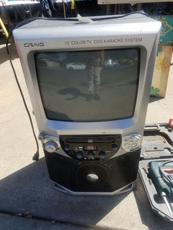 Color TV karaoke system