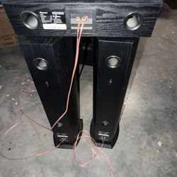 Pioneer Epic Home Audio Andrew Jones Design Floorstanding  fs52 plus sp-c22 Speaker set. 