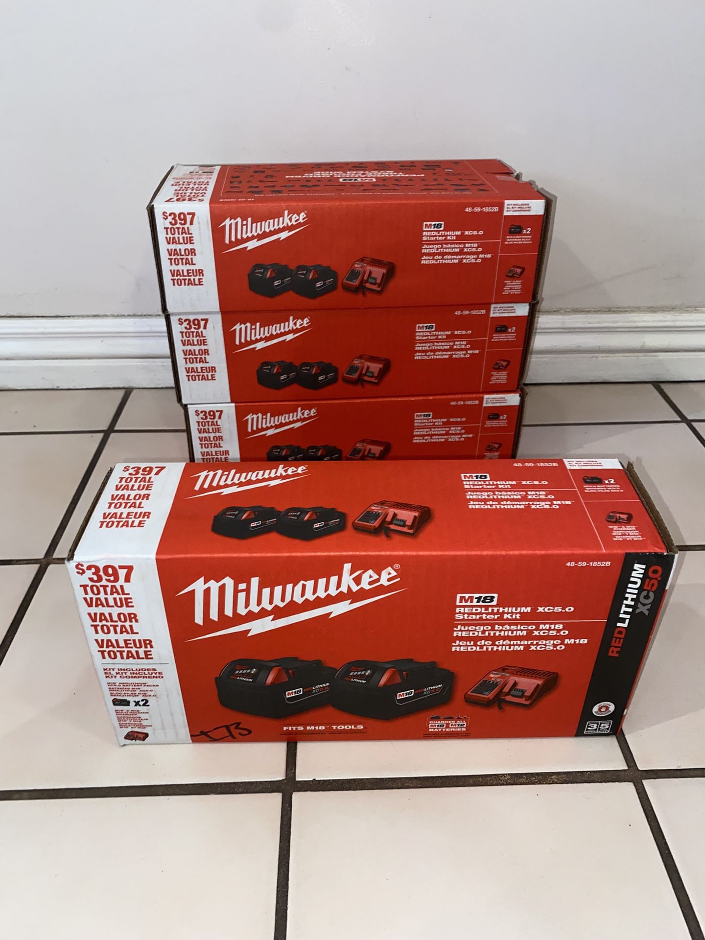 Milwaukee M18 5.0 Battery Pack