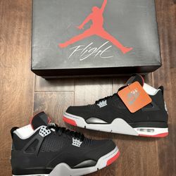 Jordan 4 Retro Bred (2019) Size 10