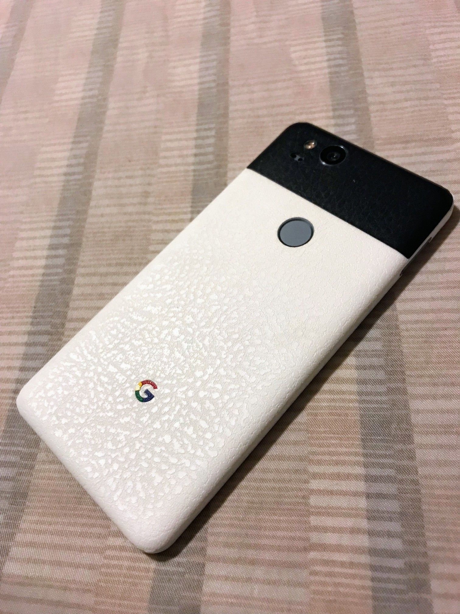 Excellent condition Google Pixel 2 Kinda Blue with Dbrand Skin and Case