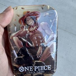 One piece portgas d ace mini tin tcgp