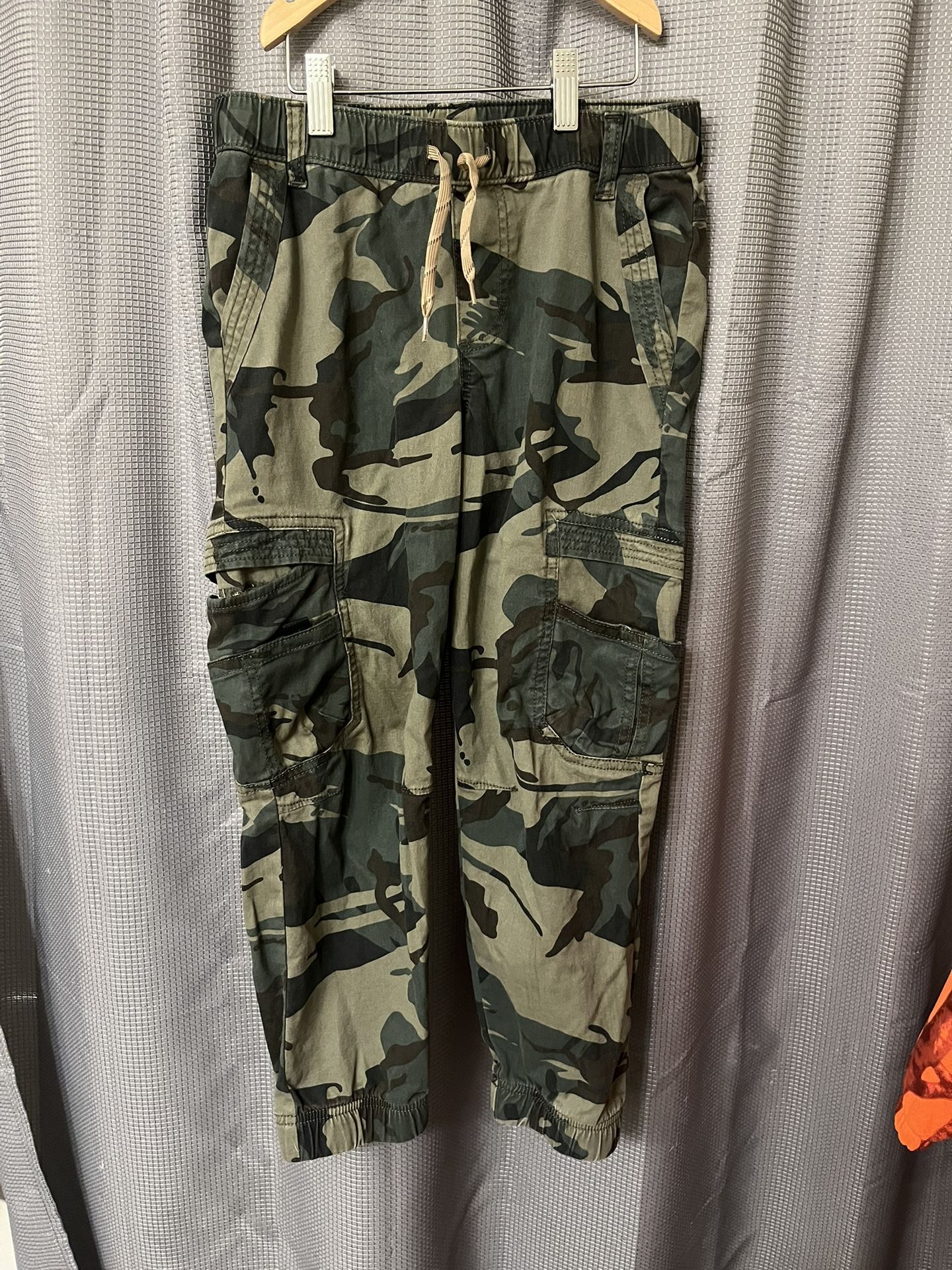 Boys Camo Wrangler Pants
