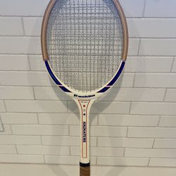 Vintage Franklin Wood Signature Tennis Racket