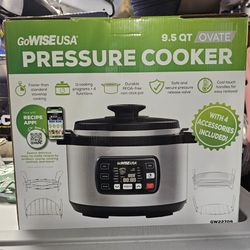 GoWiseUSA 9.5QT Pressure Cooker