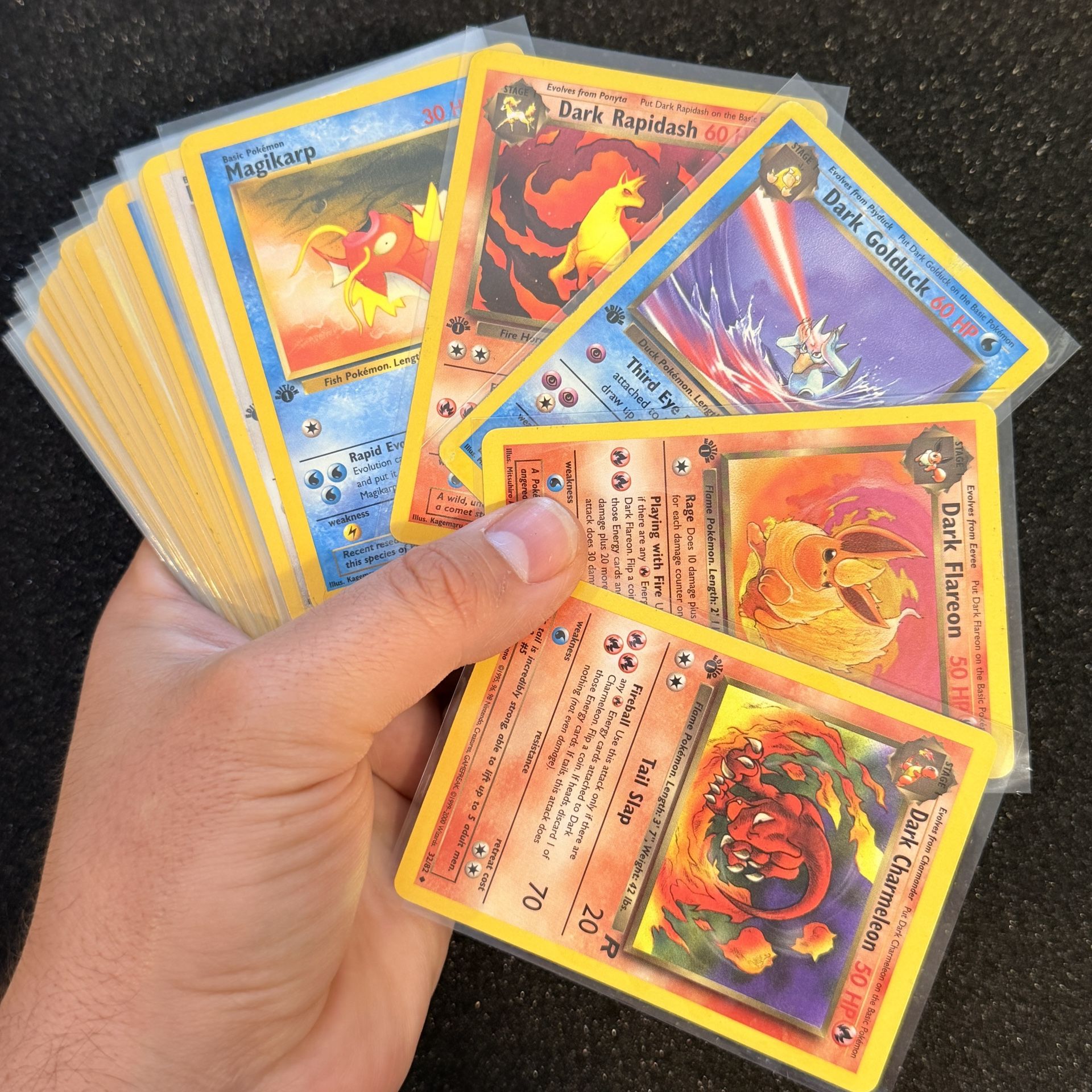 1st Edition Team Rocket Set 🚨🦖 Pokemon Card Collection •27 Cards Total $145 🔥📈 Lot 2/3