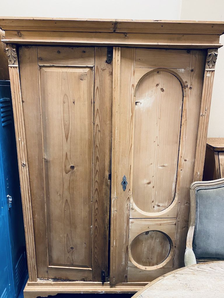 Unfinished Armoire Or Media Cabinet