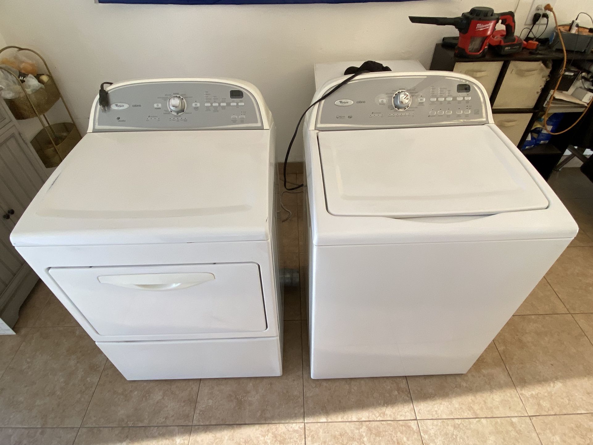 Whirlpool Cabrio Washer & Gas Dryer Set – High Efficiency