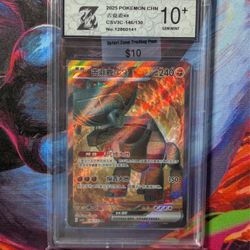 CHINESE POKEMON EX GRADED 10