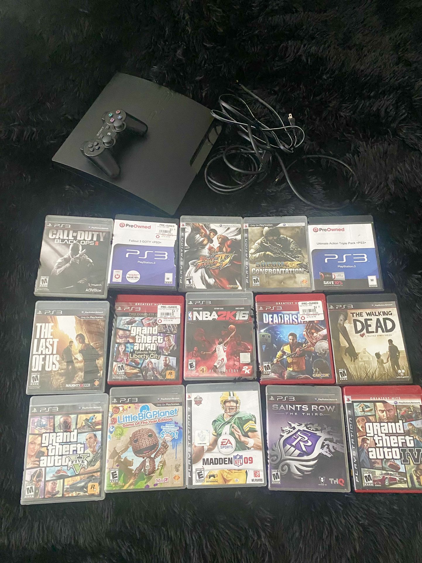 PS3 + 15 Games