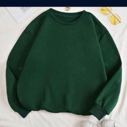 Dark Green Crewneck Sweater