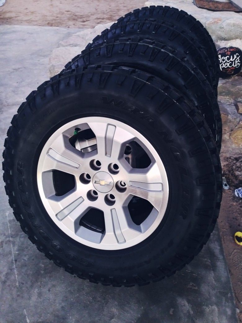 6 Lug Silverado Z71 Wheels 18 Inch