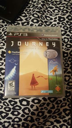 Journey collectors edition ps3