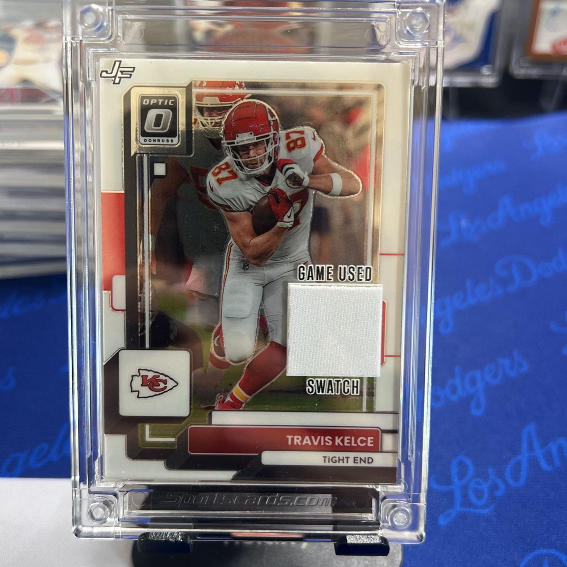 Kansas City Chiefs Travis Kelce Playoffs Games Used Jersey