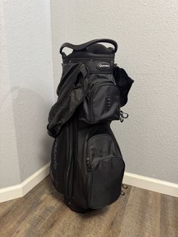 TaylorMade Black 14-Way Cart Golf Bag