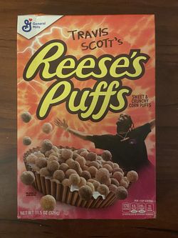 Travis Scott Reese’s puff cereal cereal bundle