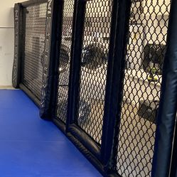 Zebra MMA Cage Walls 