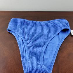 Aerie Lilac Crinkle Bikini Bottom Size XS
