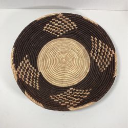 Boho Handwoven 14” Beautiful Basket
