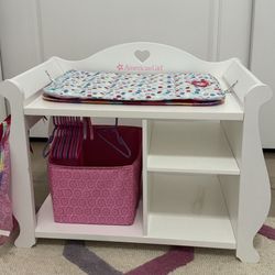 American Girl Changing Table 