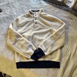 J.Crew Vintage Sherpa Button Up