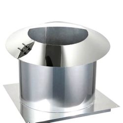 Allfuel HST Attic Insulation Shield for 6" Chimney Pipe