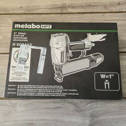 Metabo HPT 16-Gauge 1-in Wide Crown Construction Pneumatic Stapler #6491