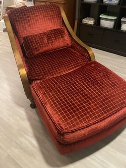 Chair and ottoman