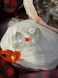 Assorted Clear Ornaments Over 300 Pieces
