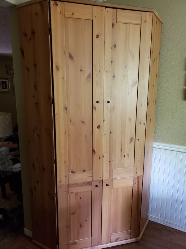 Ikea Corner Computer Cabinet For In Puyallup Wa Offerup
