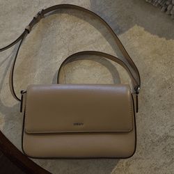 DKNY beige purse