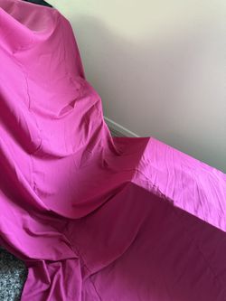 Mesa Rectangular Hasta Abajo Fushia Party Decoración 