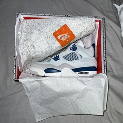 MILITARY BLUE 4s Size 9