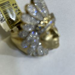 Gold Ring Diamond 💎 #23242