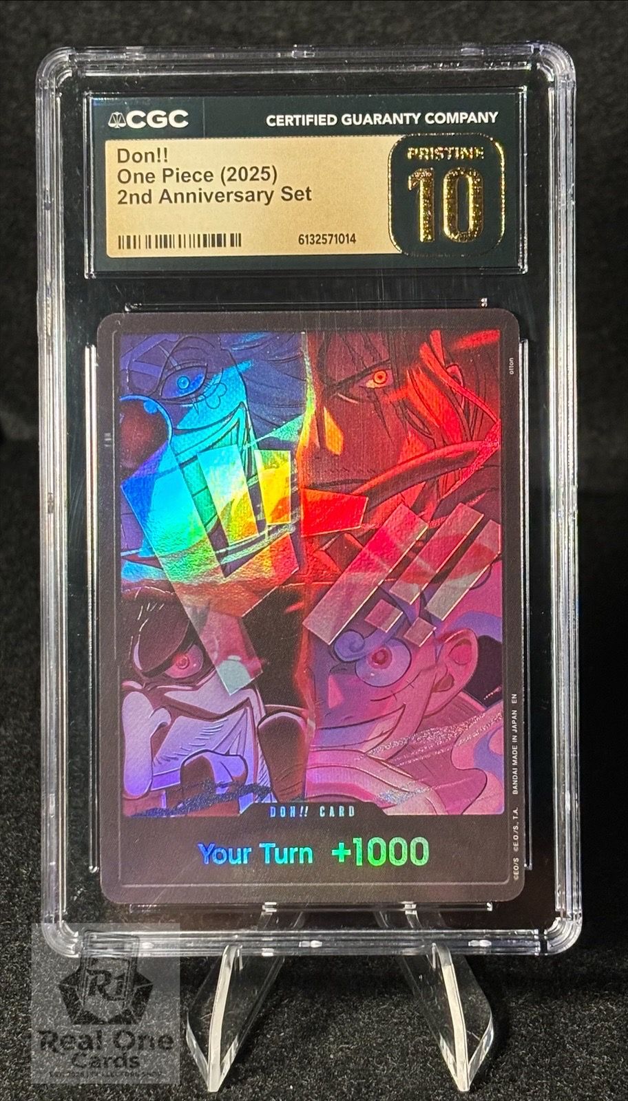 CGC 10 PRISTINE One Piece 2nd Anniversary DON!! Promo (Four Emperors)