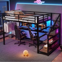 Loft Bed w/ Stairs