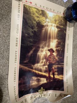 "Scout Law" for the Boy Scouts of America Poster