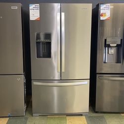 WHIRLPOOL STAINLESS STEEL BOTTOM FREEZER REFRIGERATOR‼️‼️