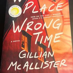 Book “Wrong Place Wrong Time” By Gillian McAllister