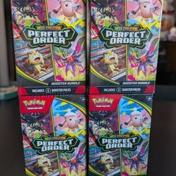 Pokemon Perfect Order Booster Bundle 