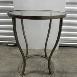 Glass End Table