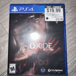 Oxide Room 104 Ps4