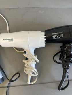 Hairdryers and hair curlers